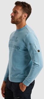 PME Legend Sweater Logo Lichtblauw - M