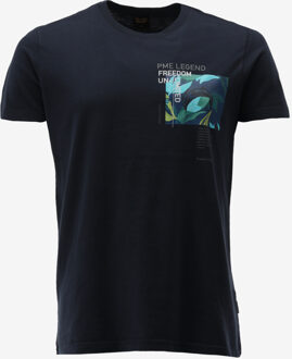 PME Legend T-shirt donker blauw - XL;XXL