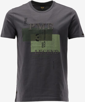 PME Legend T-shirt donker grijs - L;XL;XXL;3XL