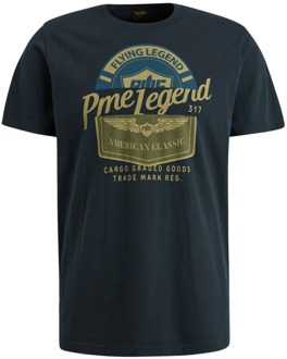 PME Legend T-shirt Donkerblauw heren Navy - XL,L,3XL,M,XXL
