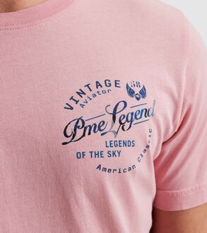 PME Legend T-Shirt Logo Artwork Roze
