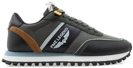 PME Legend Valleydrop Groene Sneaker PME Legend , Multicolor , Heren - 43 Eu,44 Eu,46 Eu,42 Eu,41 EU