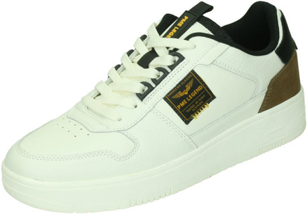 PME Legend Witte Lage Top Sneakers Gobbler PME Legend , White , Heren - 42 Eu,43 Eu,41 Eu,44 Eu,40 Eu,45 Eu,48 EU