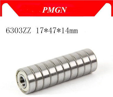 PMGN 6303ZZ bearing 6303 2RS 80303 6303-ZZ Deep Groove ball bearing 17*47*14mm