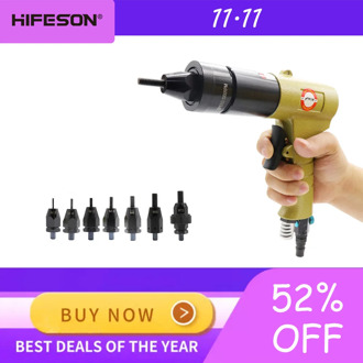 Pneumatic Air Rivet Nut Guns Insert threaded Pull Setter Riveters Riveting Nuts Rivnut Tool for M3 M4 M5 M6 M8 M10 M12 Nuts