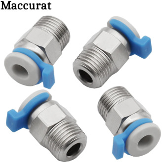 Pneumatic Connectors PC4-01 Remote For V6 CR10 J-head MK8 1.75mm PTFE Tube 3D Printer Parts Quick Coupler Fittings Hotend Part
