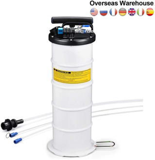Pneumatic/Manual 6.5L Oil Extractor Pump Pneumatic Fluid Evacuator Vacuum Extraction Pump Fluid Extractor