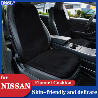 PNSL Car Seat Cover Protector Front Rear Seat Backrest Cushion Pad Mat for Nissan Juke X-trail Tiida Qashqai Versa Teana series