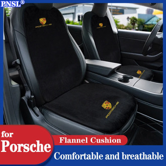 PNSL car Seat Cover Protector Front Rear Seat Backrest Cushion Pad Mat for PORSCHE 911 944 968 958 Boxster Cayman Macan series