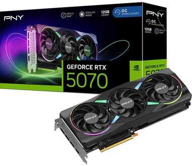 PNY GeForce RTX 5070 ARGB OC Grafische kaart