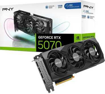 PNY GeForce RTX 5070 OC Grafische kaart