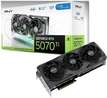 PNY GeForce RTX 5070 Ti OC Grafische kaart