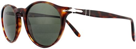 PO3092SM 901531 - Zonnebril - Bruin/ Groen - 50 mm