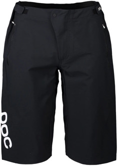 POC Zwarte Enduro Shorts POC , Black , Heren - L,M