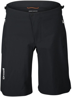 POC Zwarte Enduro Shorts voor Vrouwen POC , Black , Dames - S,Xs