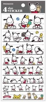 POCHACCO 4 Size Sticker One Size