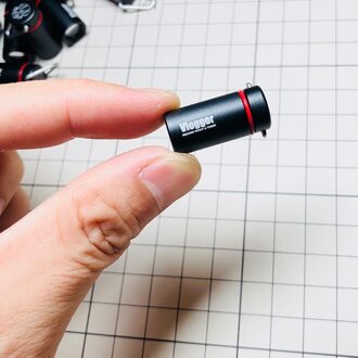 Pocket Mini LED Zaklamp Draagbare Waterdichte Wit Licht Sleutelhanger Zaklamp Super Kleine Lanterna met Batterij