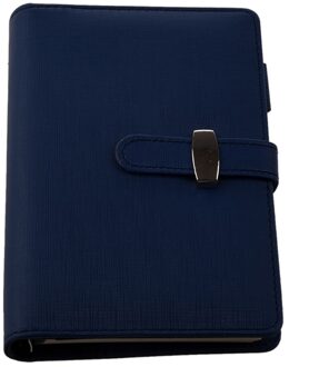 Pocket Organisator Planner Lederen Filofax Dagboek Notebook Blauw lucht blauw
