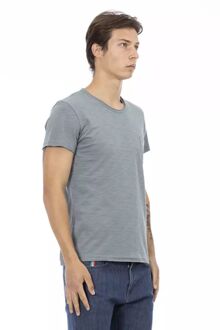 Pocket T-shirt Korte Mouwen Zilver