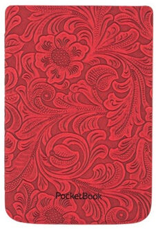 PocketBook Comfort - Red Flowers E-reader hoesje Rood