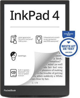 PocketBook eReader - Inkpad 4 Stardust Silver