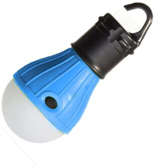 Pocketman Tent Lamp Draagbare Led Tent Lamp Camping Licht Lantaarn Noodverlichting Handige Haak Torch Waterproof Voor Wandelen Vissen blauw