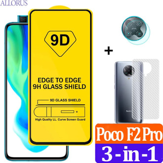 Poco f2 pro Película,Protective Glass Pocophone Poco F2 Pro Screen Protector Tempered Glass Xiaomi little Poco F2 Pro Back Film