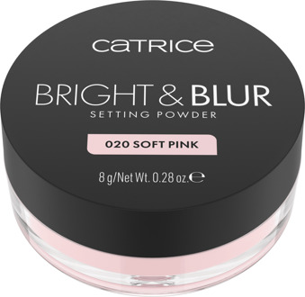 Poeder Catrice Bright & Blur Setting Powder 020 Soft Pink 8 g
