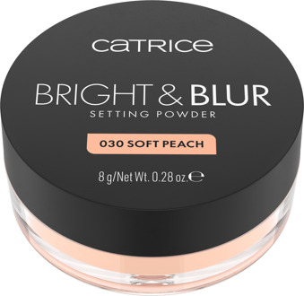 Poeder Catrice Bright & Blur Setting Powder 030 Soft Peach 8 g