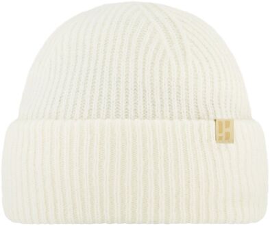Poederbaas Arctic Beanie Senior wit - 1 SIZE