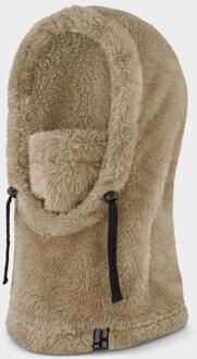 Poederbaas Balaclava Dames Fluffy Zand - One size