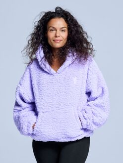 Poederbaas Fluffy Hoodie Dames Four Seasons Lila-S