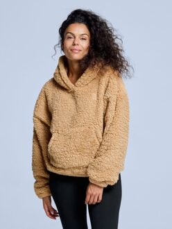 Poederbaas Fluffy Hoodie Dames Four Seasons Warm Sand-S