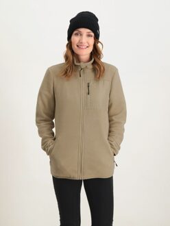 Poederbaas Four Seasons Fleece Vest Dames Zand-M - M