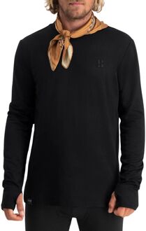 Poederbaas Four Seasons Lightweight Longsleeve Heren Zwart-M - M