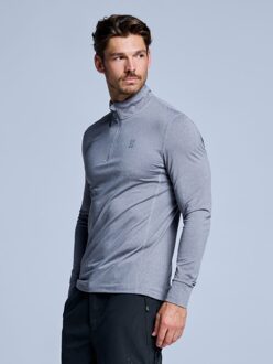 Poederbaas Midlayer Pully Heren Four Seasons Lightweight 2.0 Grey Melange-S