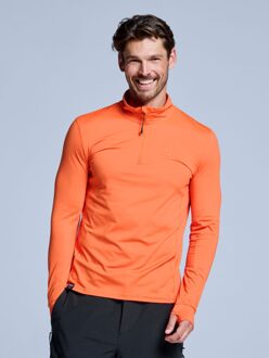 Poederbaas Midlayer Pully Heren Four Seasons Lightweight 2.0 Oranje-S