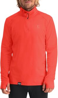 Poederbaas Midlayer Pully Heren Four Seasons Lightweight Mandarin Red-L