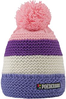 Poederbaas Muts Classic Colorful Beanie 2.0 Multi Lila - One size