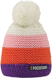 Poederbaas Muts Classic Colorful Beanie 2.0 Multi Purple - One size