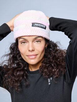 Poederbaas Muts Dames Freeride Powder Rose - One size