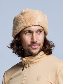 Poederbaas Muts Teddy Twist Hat Sand Multi - One size