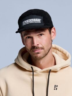 Poederbaas Pet Ted 5-Panel Zwart - One size