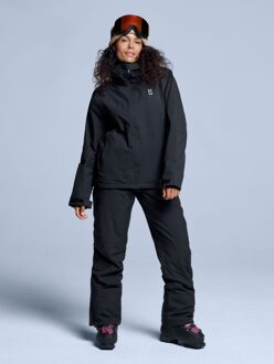 Poederbaas Ski-jas Dames Arctic 2L Insulated Zwart-XXL - XXL
