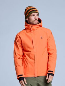 Poederbaas Ski-jas Heren Arctic 2L Insulated Oranje-S