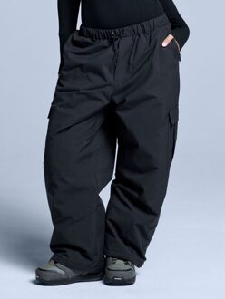 Poederbaas Skibroek Unisex Park Zwart-L - L