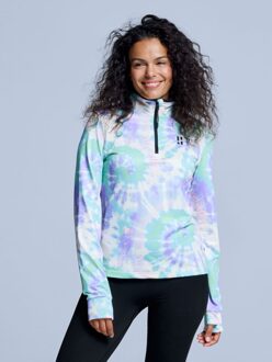 Poederbaas Skipully Dames Cabin Life Wit Tiedye-XL - XL