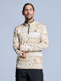 Poederbaas Skipully Heren Cabin Life White Multi-L