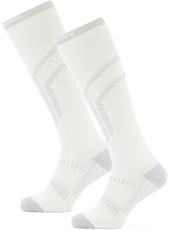 Poederbaas Skisokken Lightweight 2-pack Wit-35/38 - 35/38