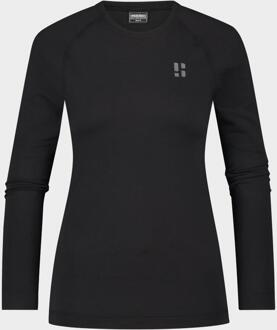 Poederbaas Thermoshirt Dames Lightweight Zwart-XL - XL